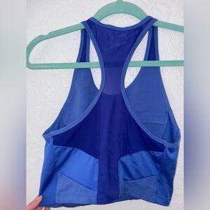 Gymshark Blue Racerback Sports Bra